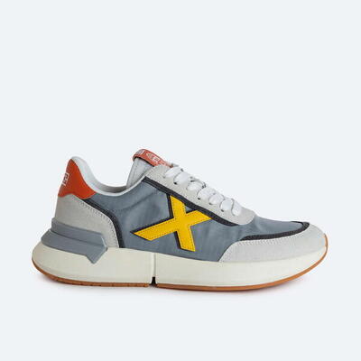 Zapatilla casual MUNICH Versus para hombre gris