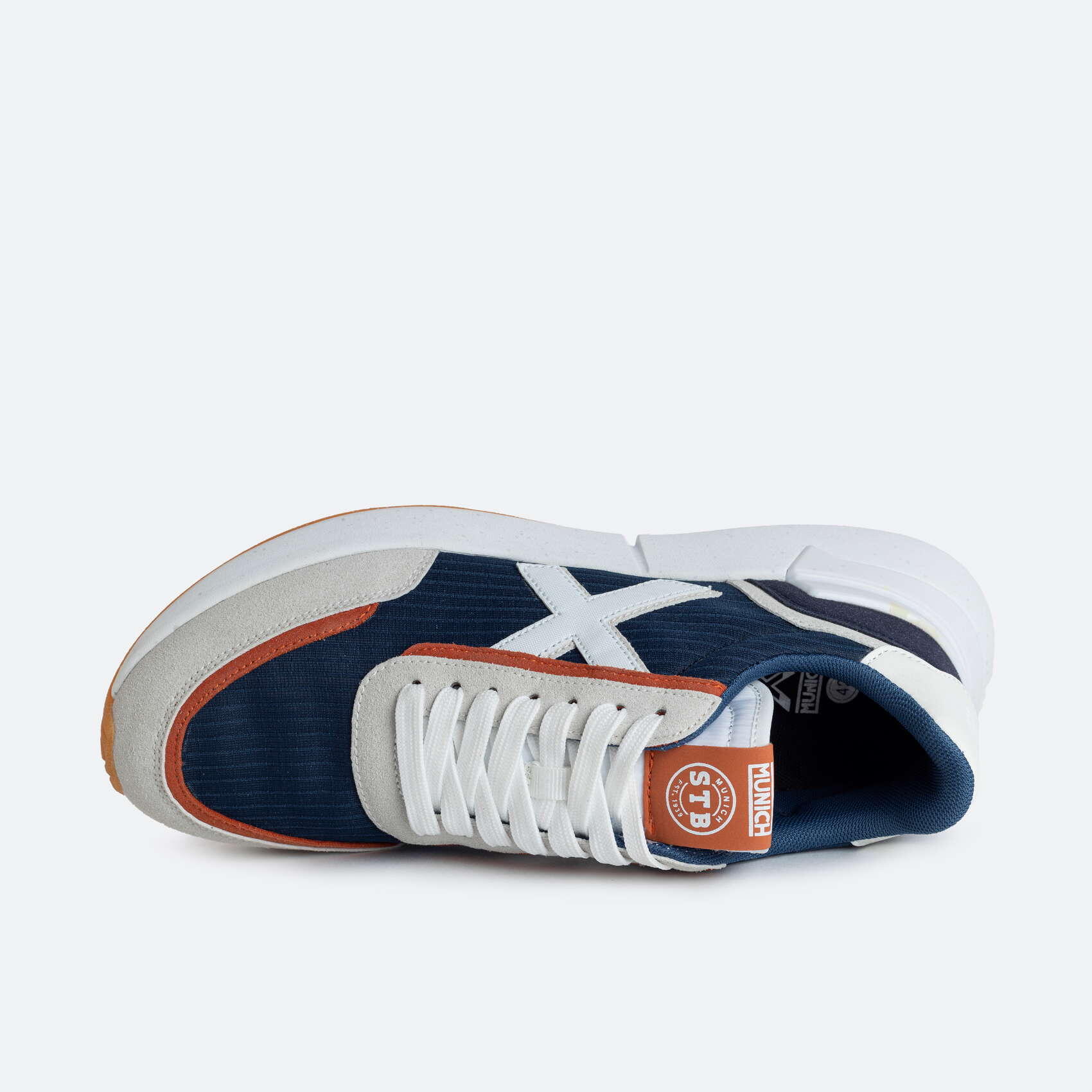 Zapatilla casual MUNICH Versus para hombre marino 3/7