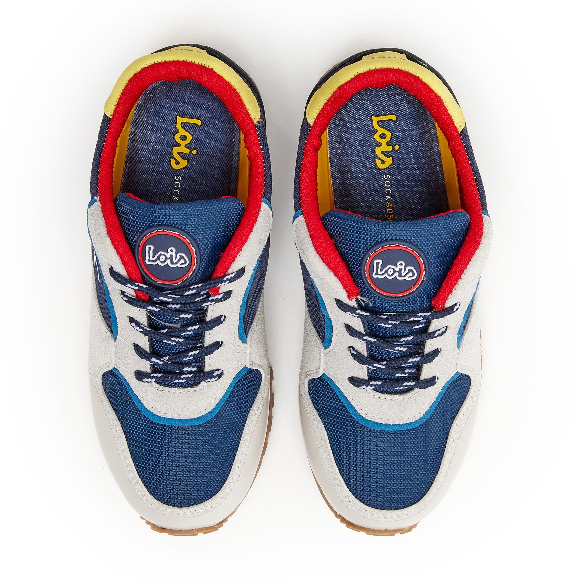 Zapatillas Deportivas para Niño Lois 63181 Azul Marino Con Cordones 4/5