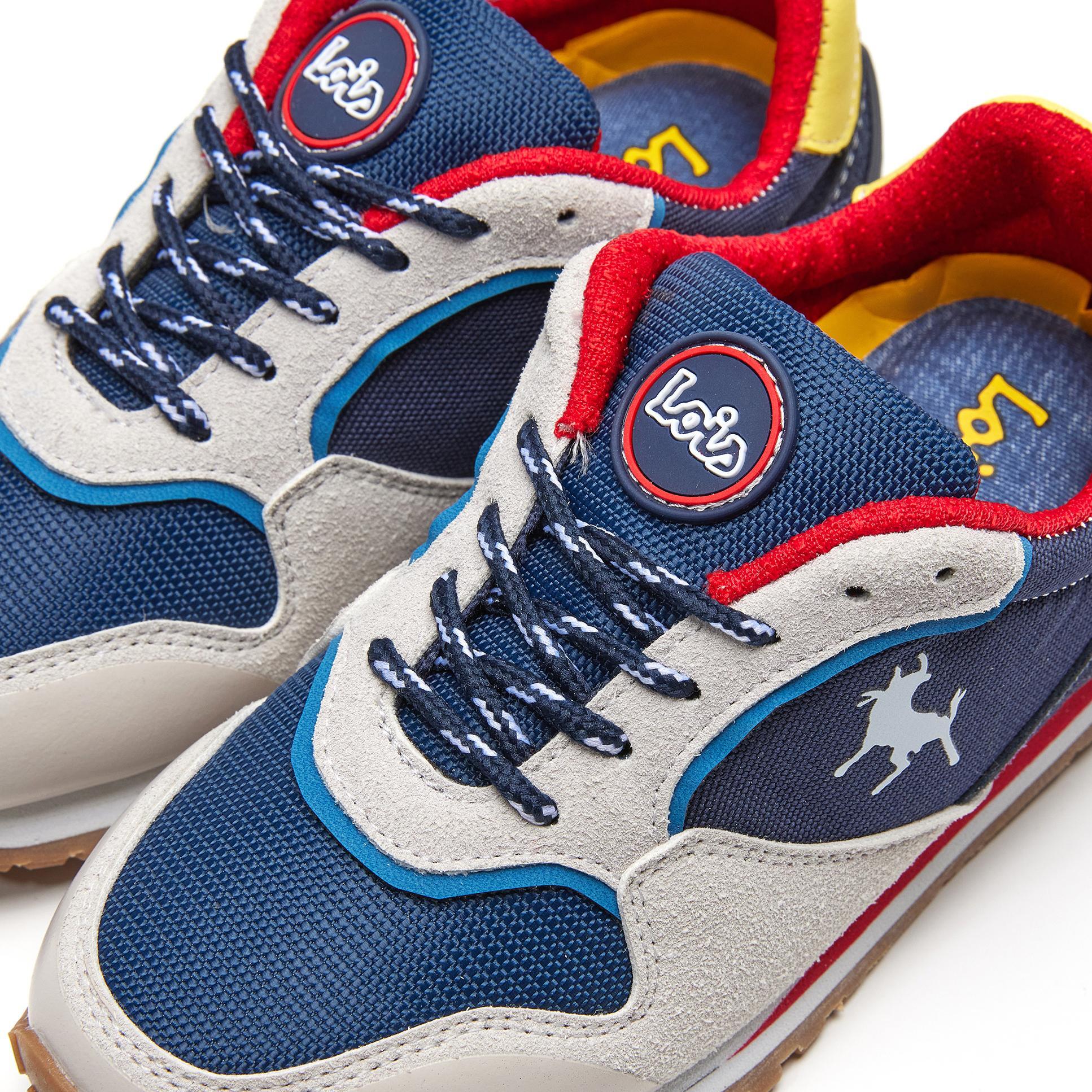 Zapatillas Deportivas para Niño Lois 63181 Azul Marino Con Cordones 5/5