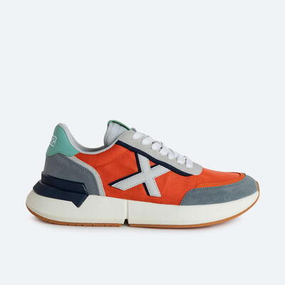 Zapatilla casual MUNICH Versus para hombre naranja