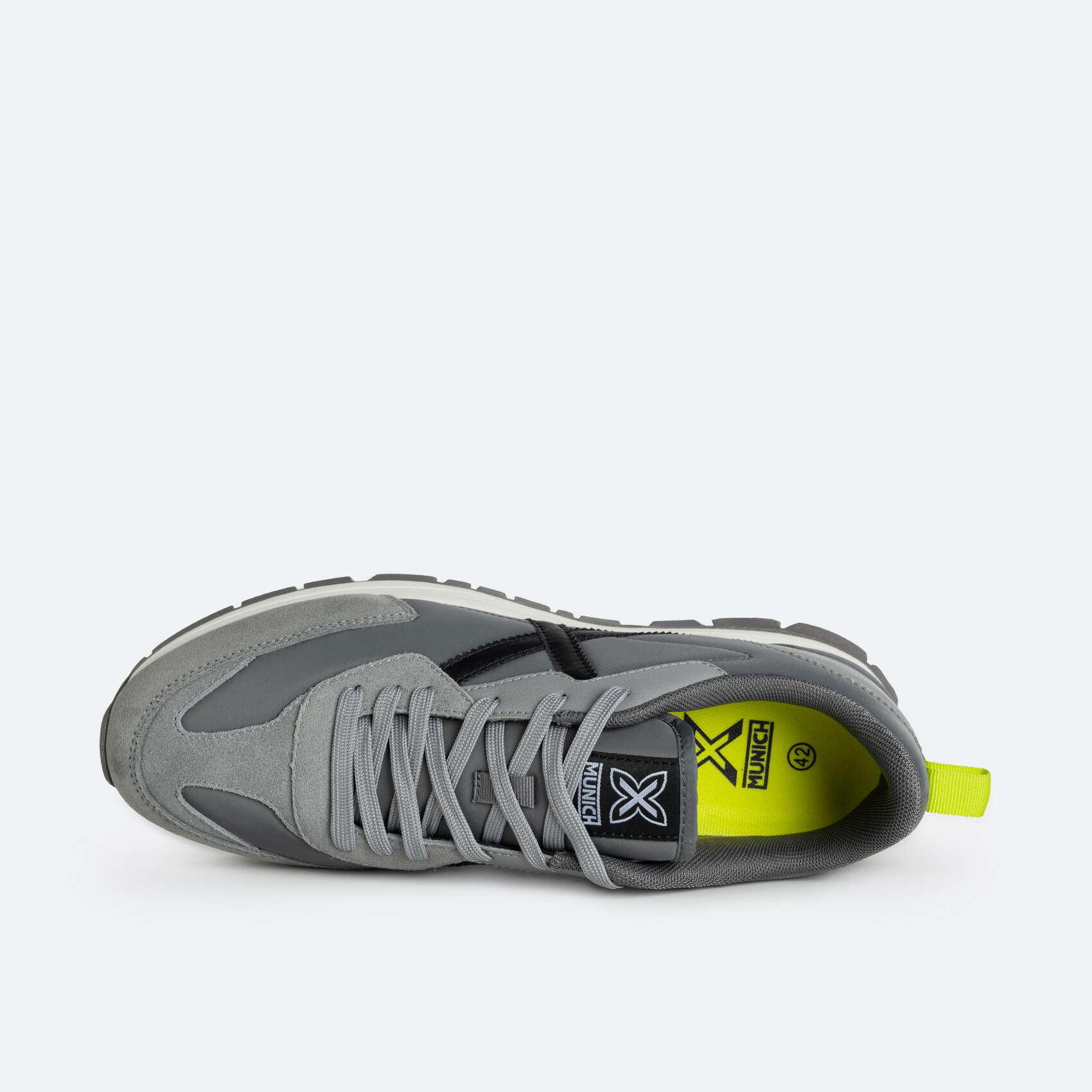 Zapatillas casual MUNICH Versatile hombre gris 3/5