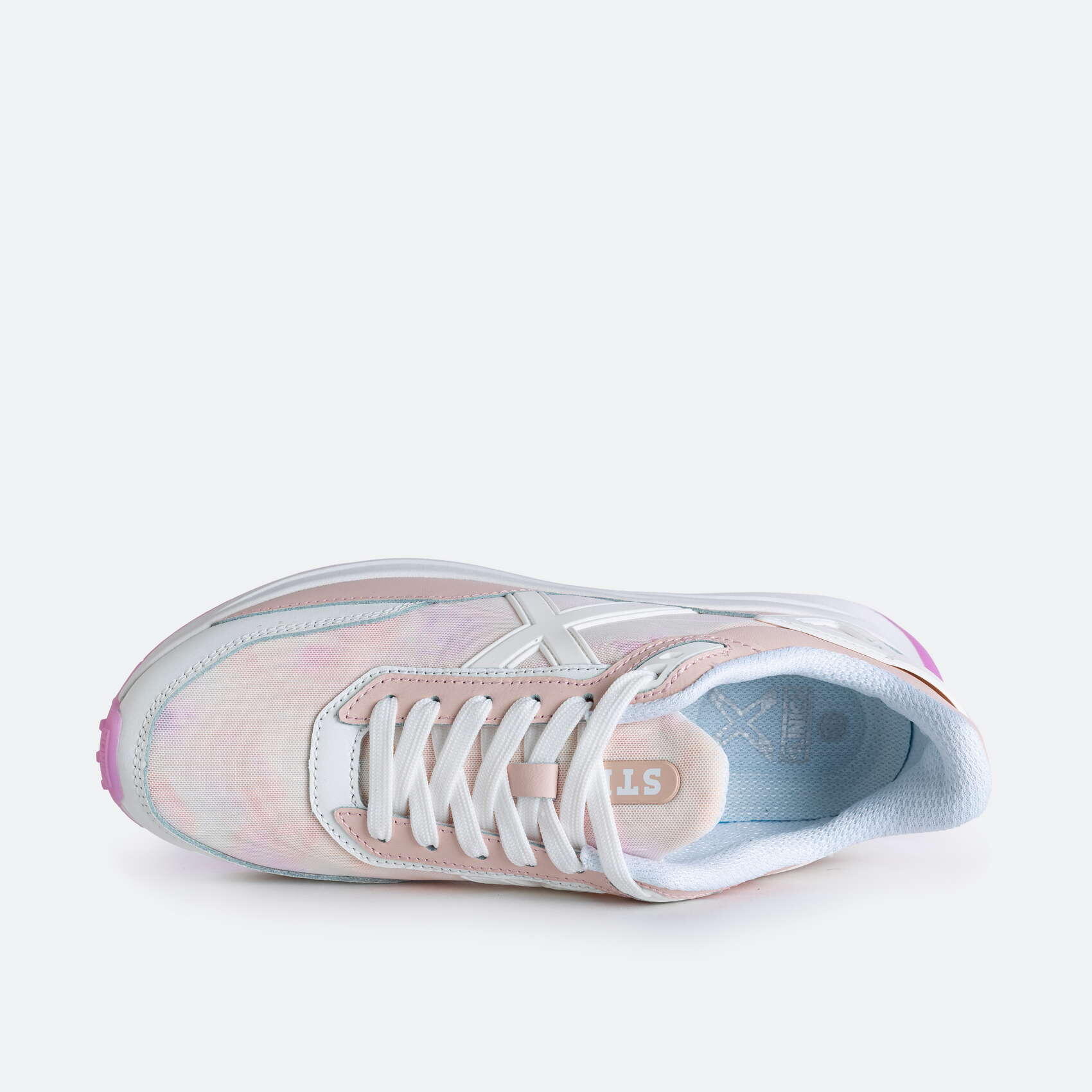 Zapatilla casual MUNICH TIP para mujer rosa 3/5