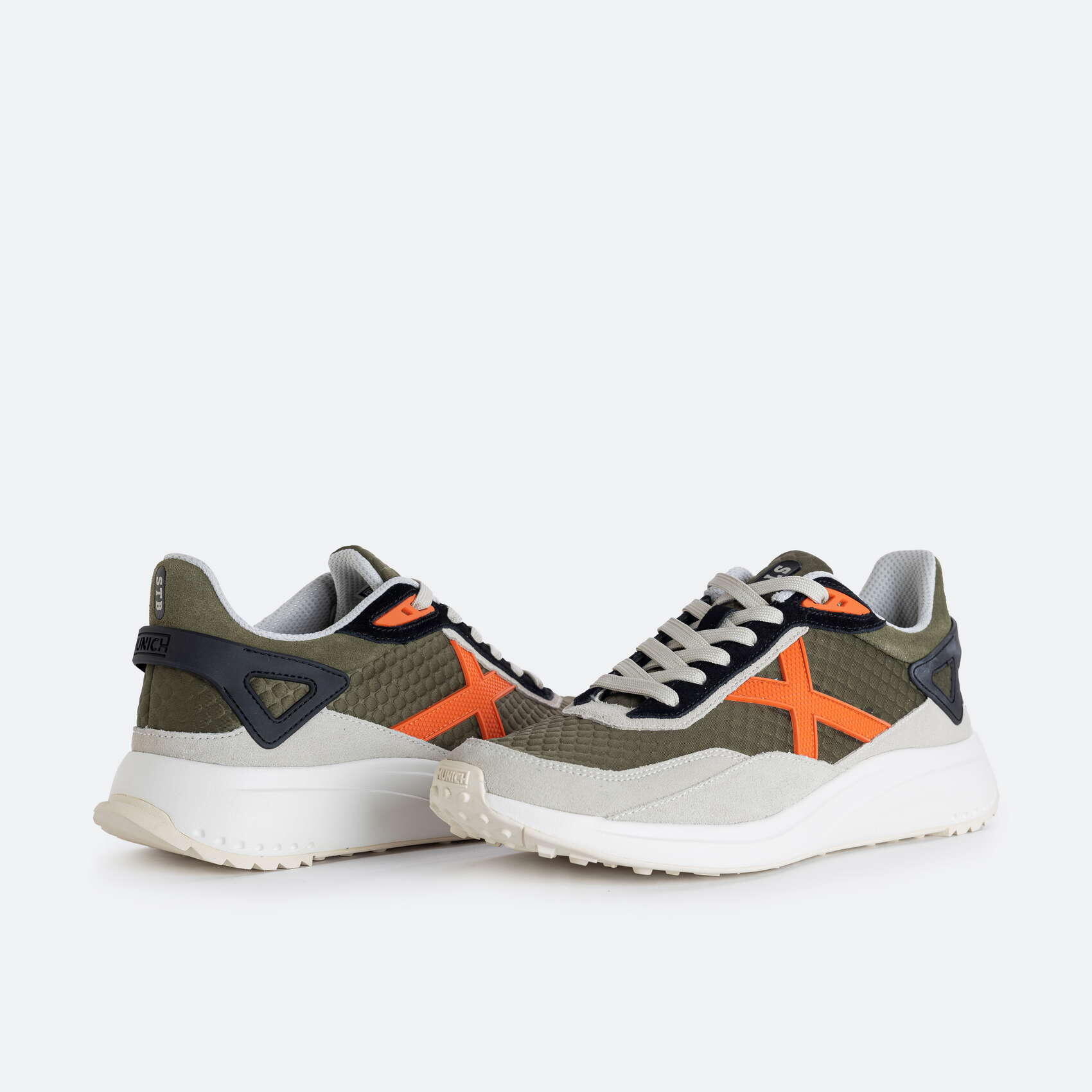 Zapatilla casual MUNICH TIP para hombre caqui 5/5