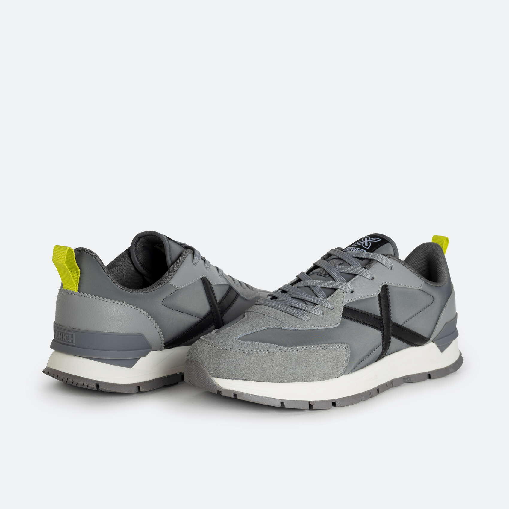 Zapatillas casual MUNICH Versatile hombre gris 5/5