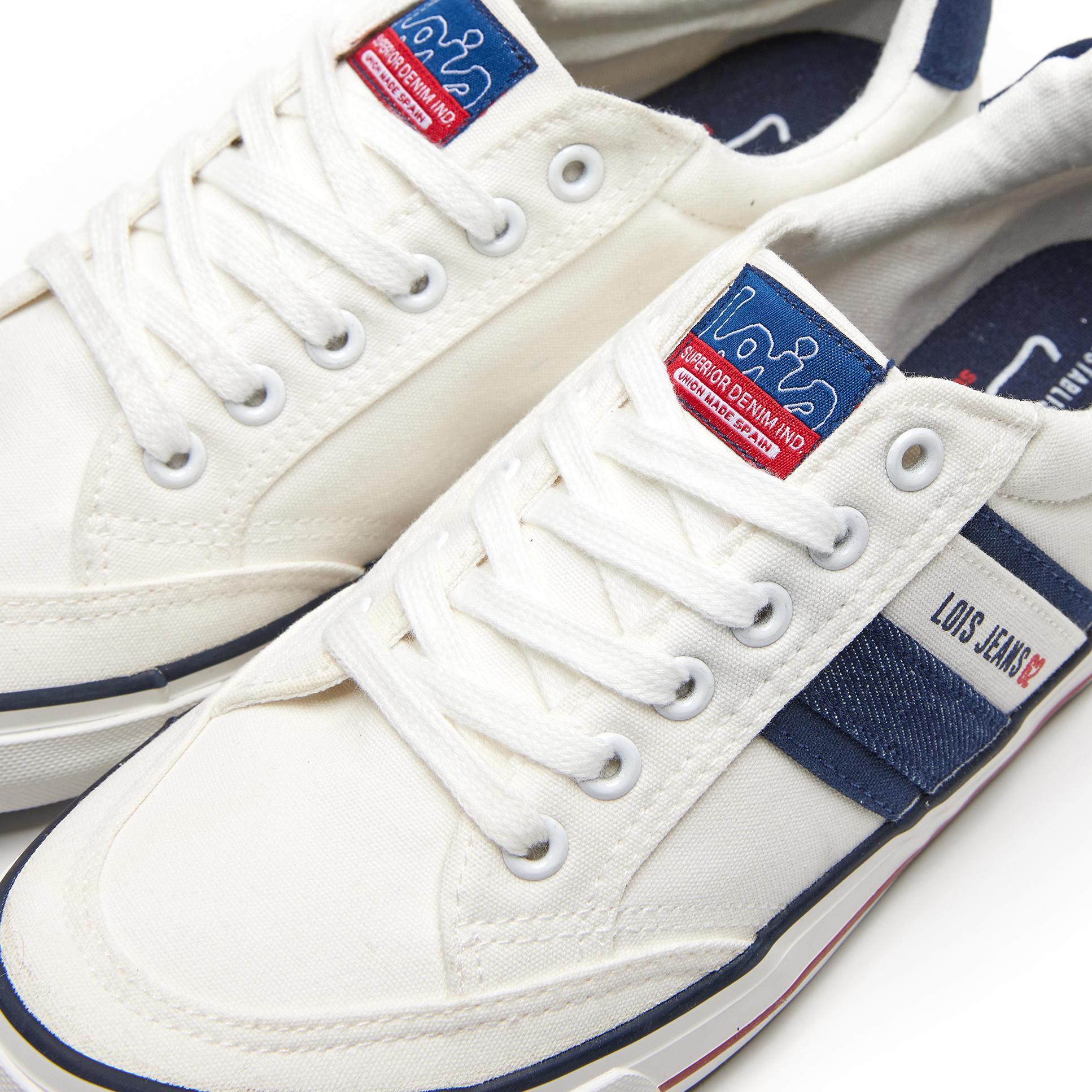 Chaussures Deportivas Hombre Lois 61278 Blanc 5/5