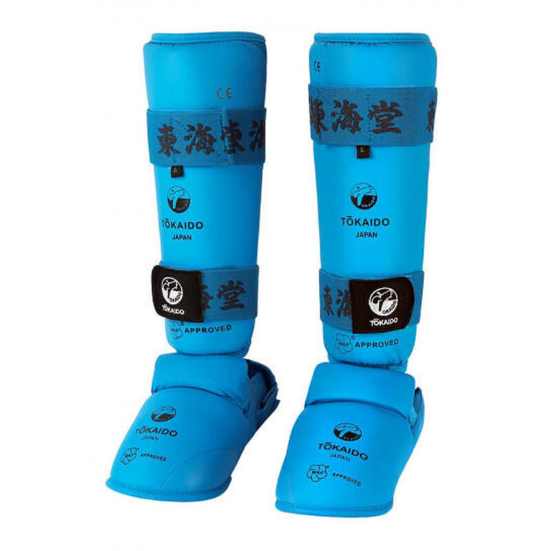 Tibiere cu botosei Tokaido WKF albastre