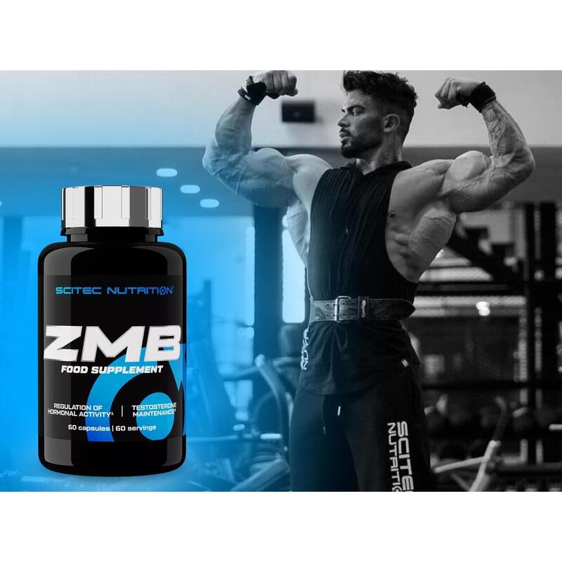 ZMB (ZMA) - 60 Cápsulas de Scitec Nutrition
