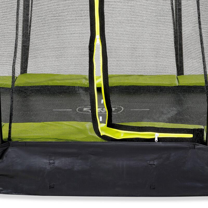 Trampoline - Silhouette Inground (incl. veiligheidsnet) - 183 cm - Groen - Tramp