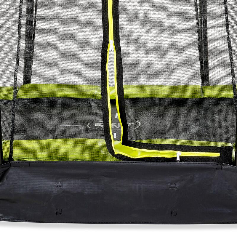 Trampoline - Silhouette Inground (incl. veiligheidsnet) - 427 cm - Groen - Tramp