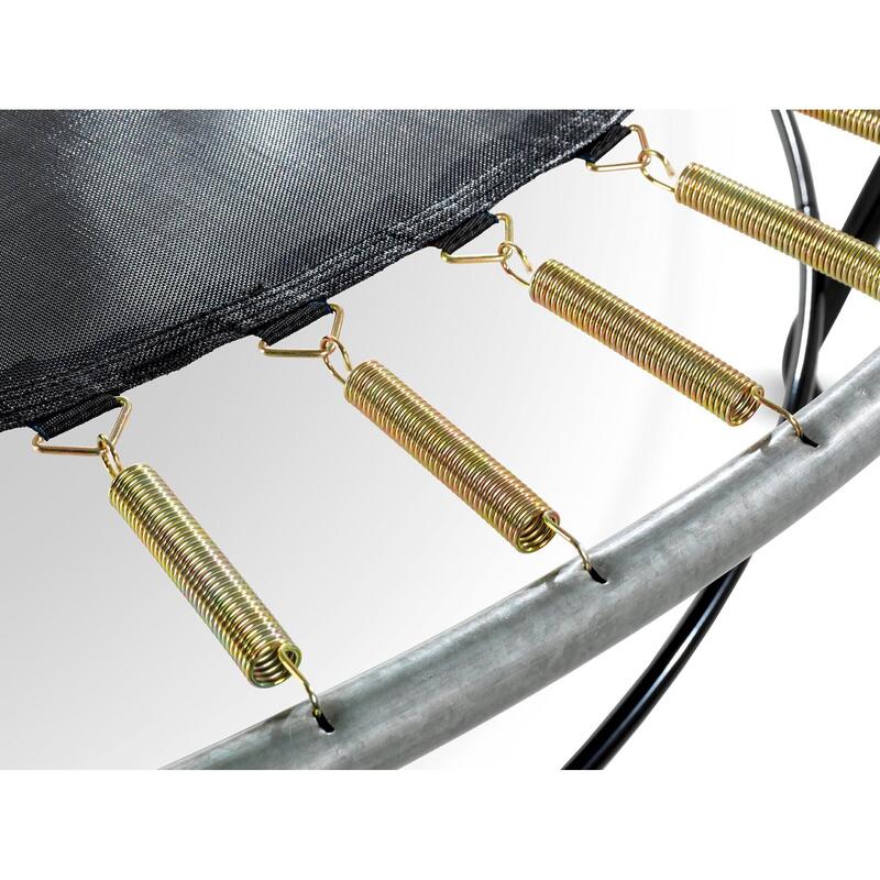 Trampoline - Elegant Premium (incl. deluxe veiligheidsnet) - 427 cm - Zwart - Tr