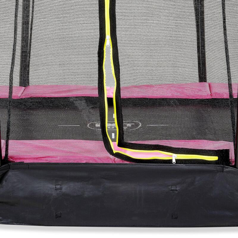 Trampoline - Silhouette Inground (incl. veiligheidsnet) - 183 cm - Roze - Trampo