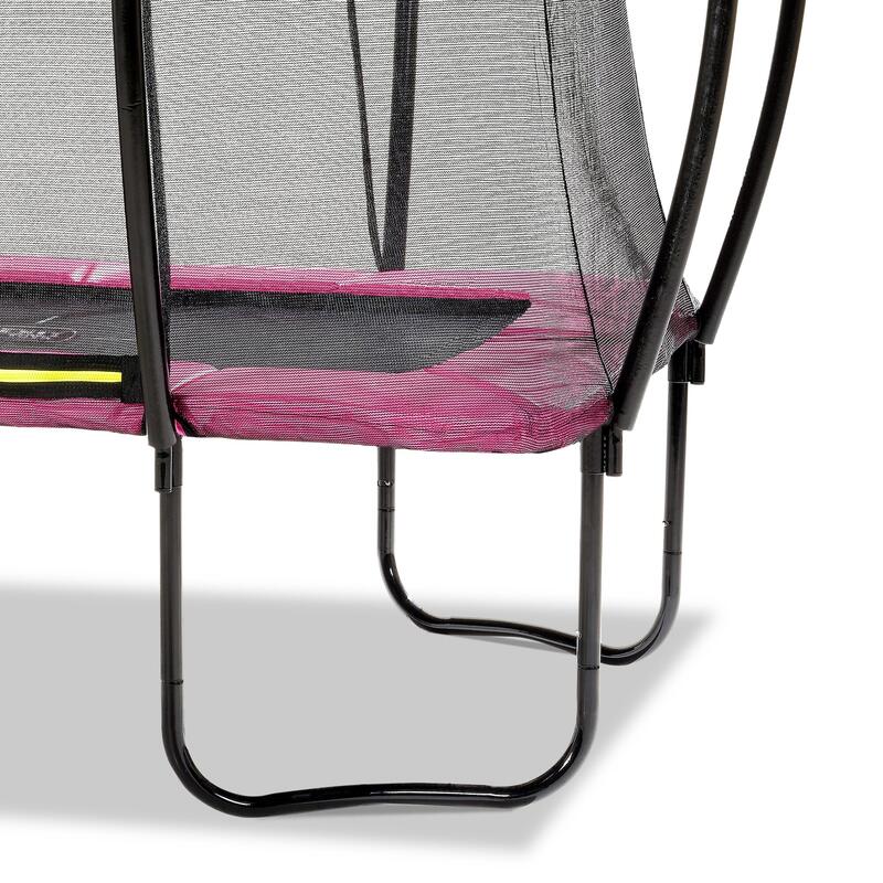 Trampoline EXIT Silhouette 153x214cm - rose