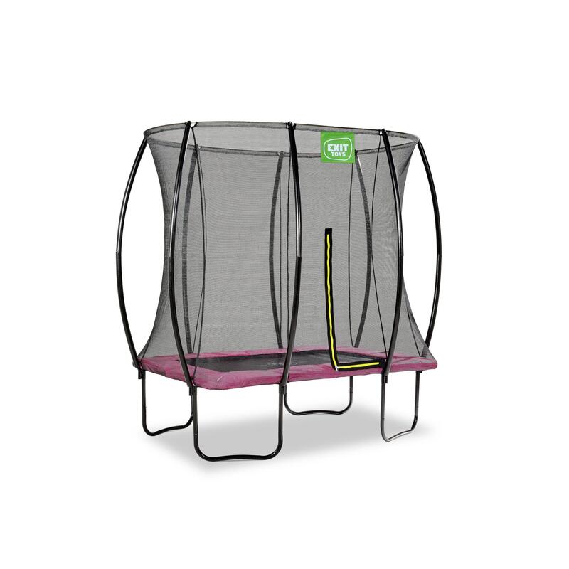 Trampoline EXIT Silhouette 153x214cm - rose