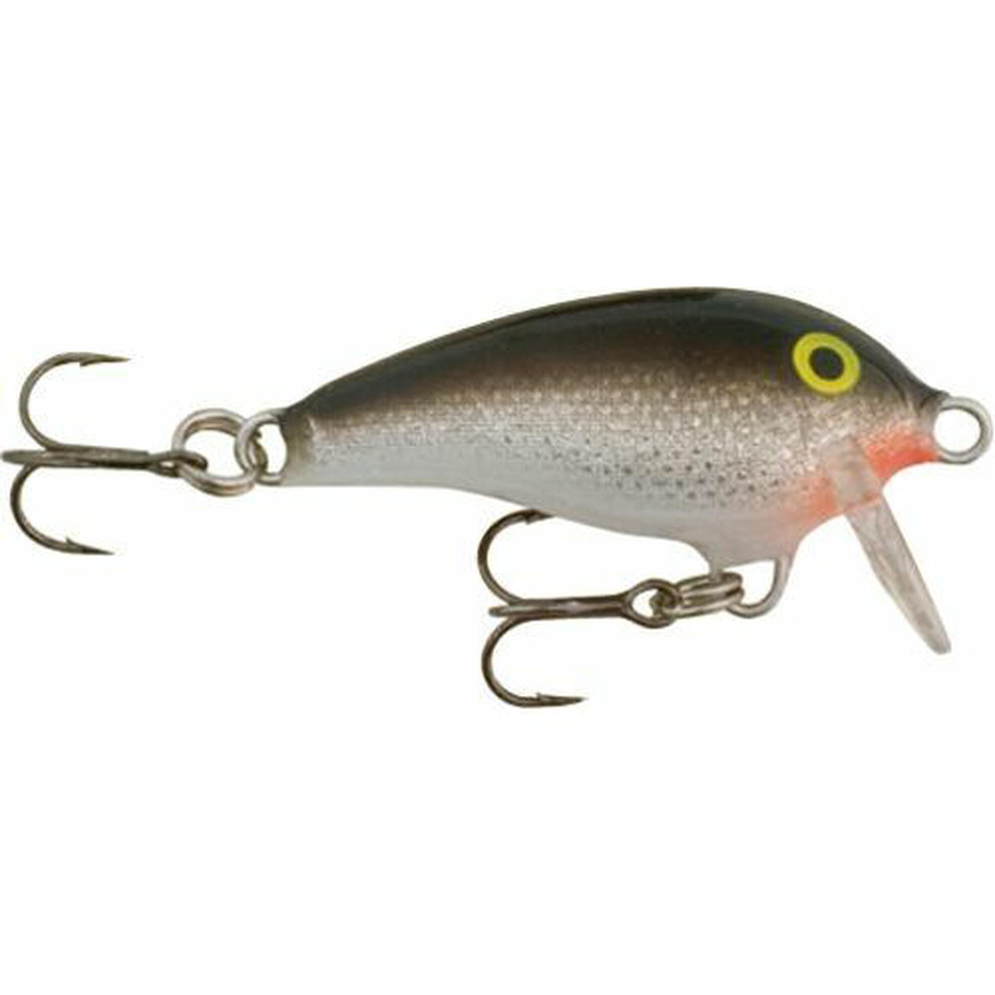 Rapala - Leurre Coulant Rapala Mini Fat Rap 4g - Leurre Souple - Gris|noir - Taille Unique - Decathlon