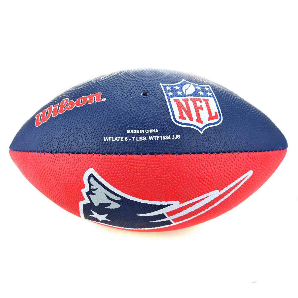 Wilson F1534XB NFL Team Logo Junior Club Patriots 2/2