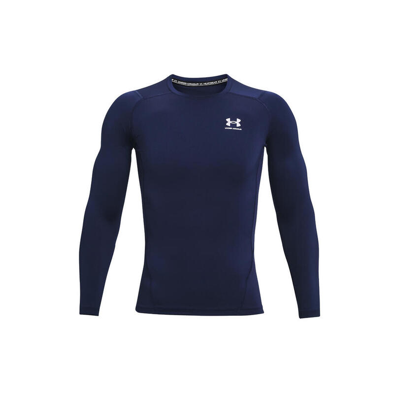 Camiseta Under Armour Hg Armour Comp Ls, Negro, Hombre