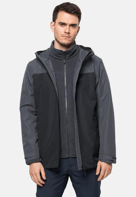 Wasserdichte 3-in-1-Jacke Jack Wolfskin Taubenberg