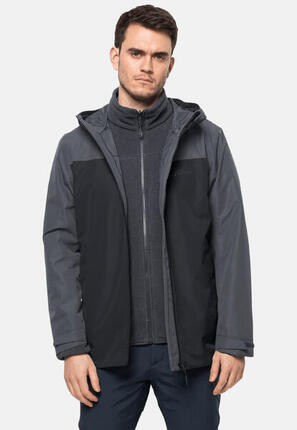 Wasserdichte 3-in-1-Jacke Jack Wolfskin Taubenberg