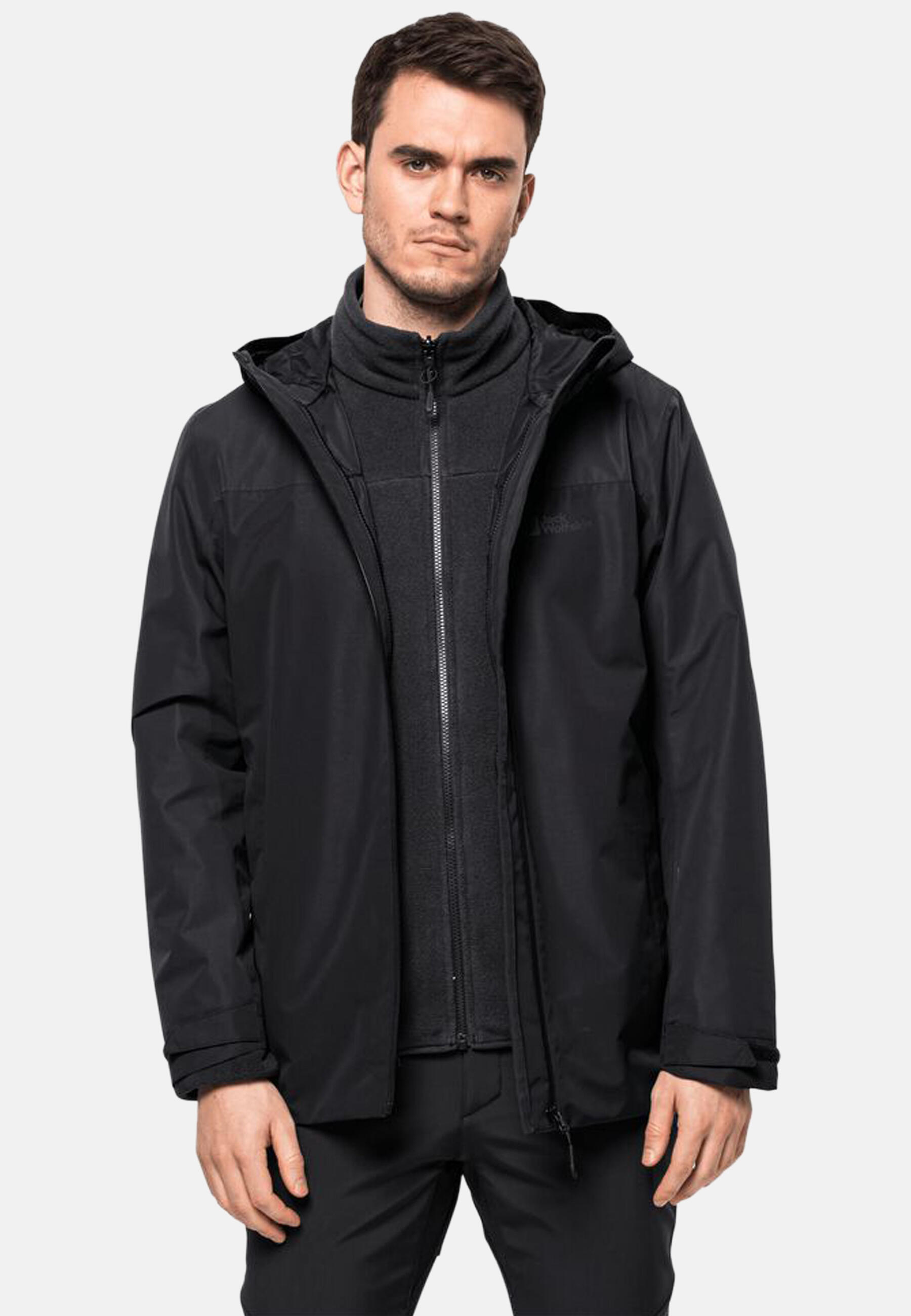 Giacca impermeabile 3 in 1 Jack Wolfskin Taubenberg 2/4