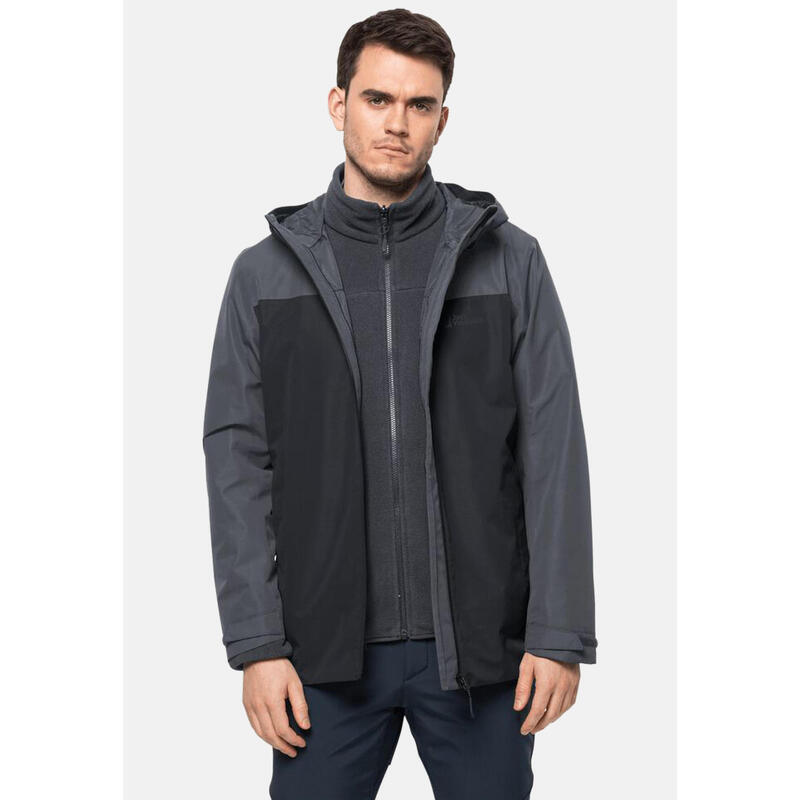 3-in-1 waterdichte jas Jack Wolfskin Taubenberg