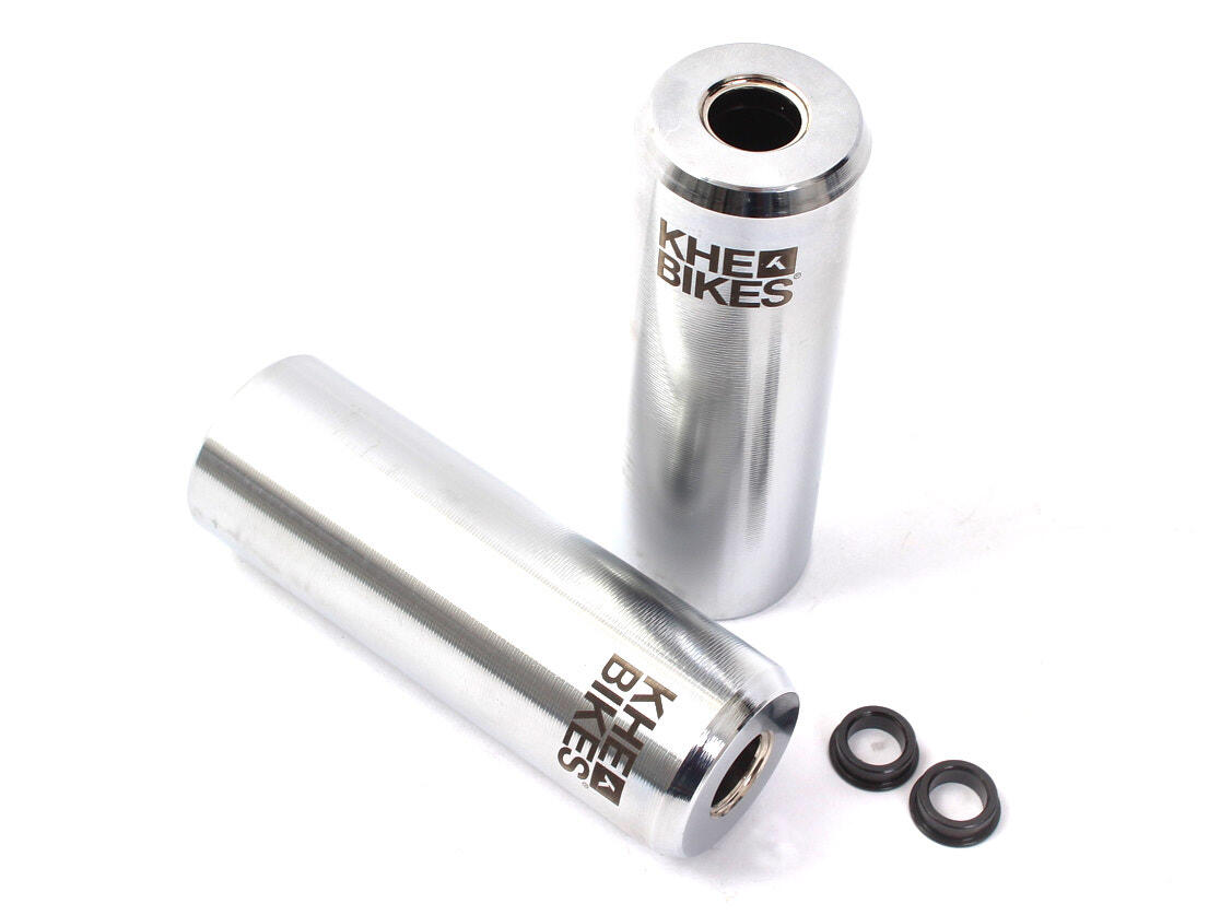 BMX PEGS PRO CNC ERWACHSENE CHROM 10MM/14MM KHEBIKES 2/6