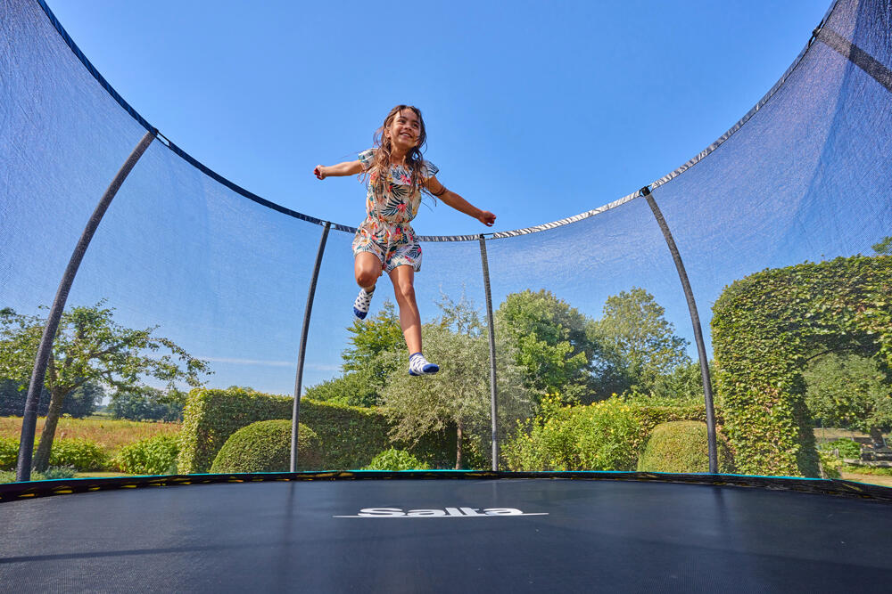 Salta 14ft Cosmos Round Trampoline with Enclsoure 5/7