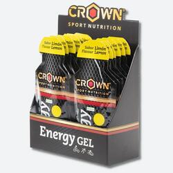 Crown Sport Nutrition Gel Energético – Cola con Cafeína - 12
