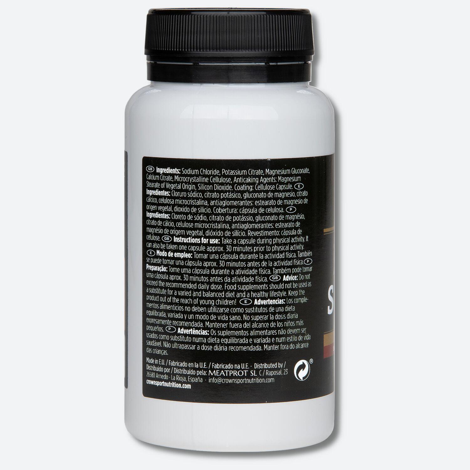 Lata com 60 cápsulas de sais minerais ‘Pro Salt Caps‘ 2/4