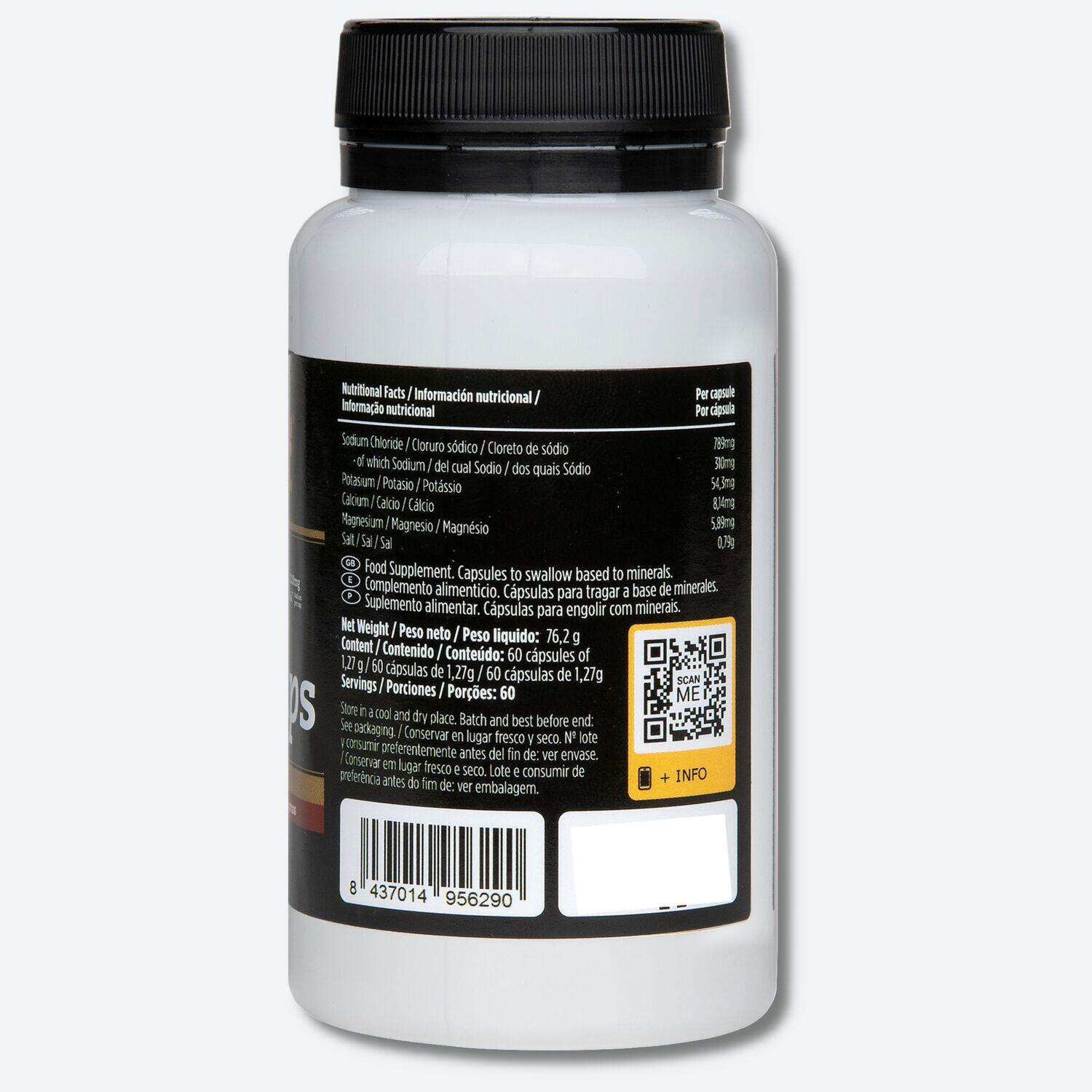 Lata com 60 cápsulas de sais minerais ‘Pro Salt Caps‘ 3/4