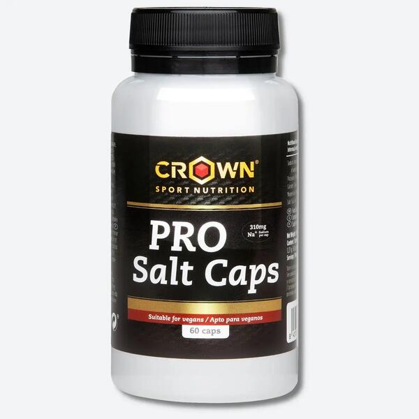 CROWN SPORT NUTRITION Bote de 60 Cápsulas de sales minerales ‘Pro Salt Caps‘