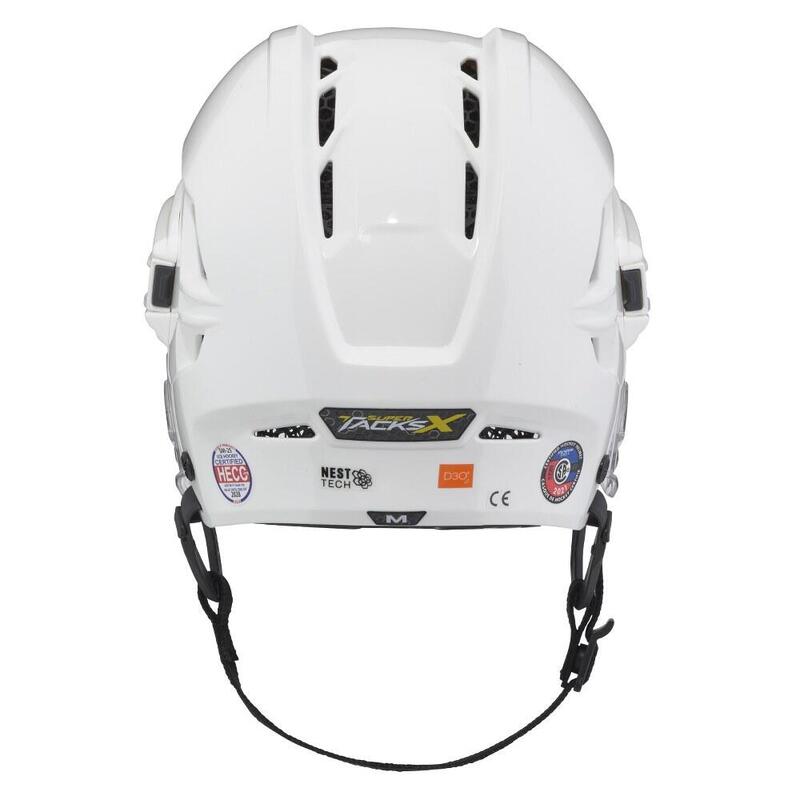 Eishockey-Helm Weiß Erwachsene CCM SUPER TACKS X