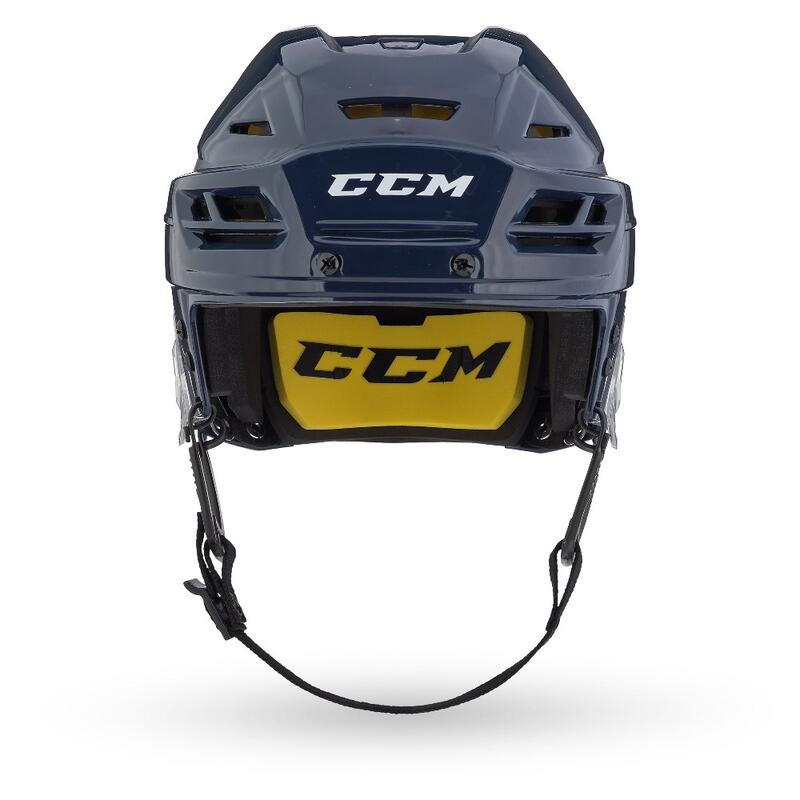 Eishockey-Helm Navy Erwachsene CCM TACKS 210