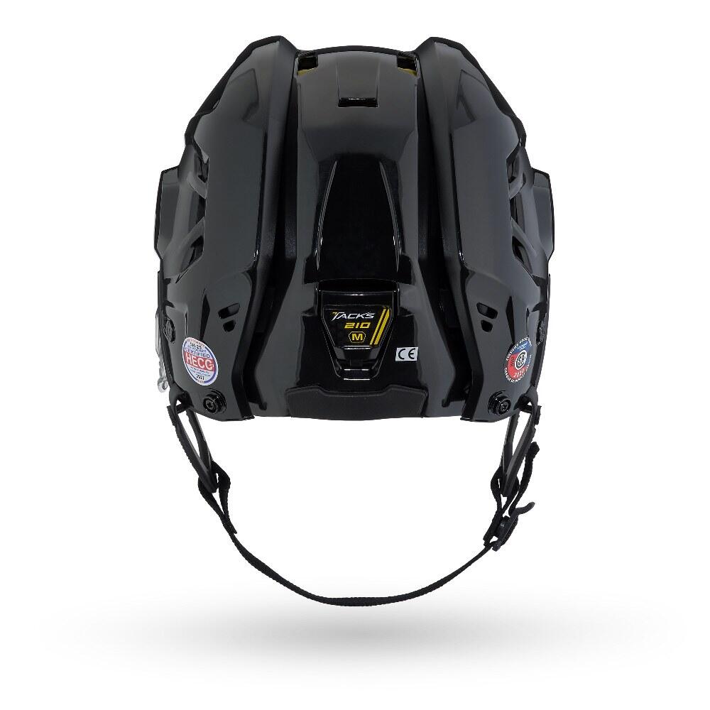 Casco de hockey sobre hielo Tacks 210 Combo - Negro 4/7