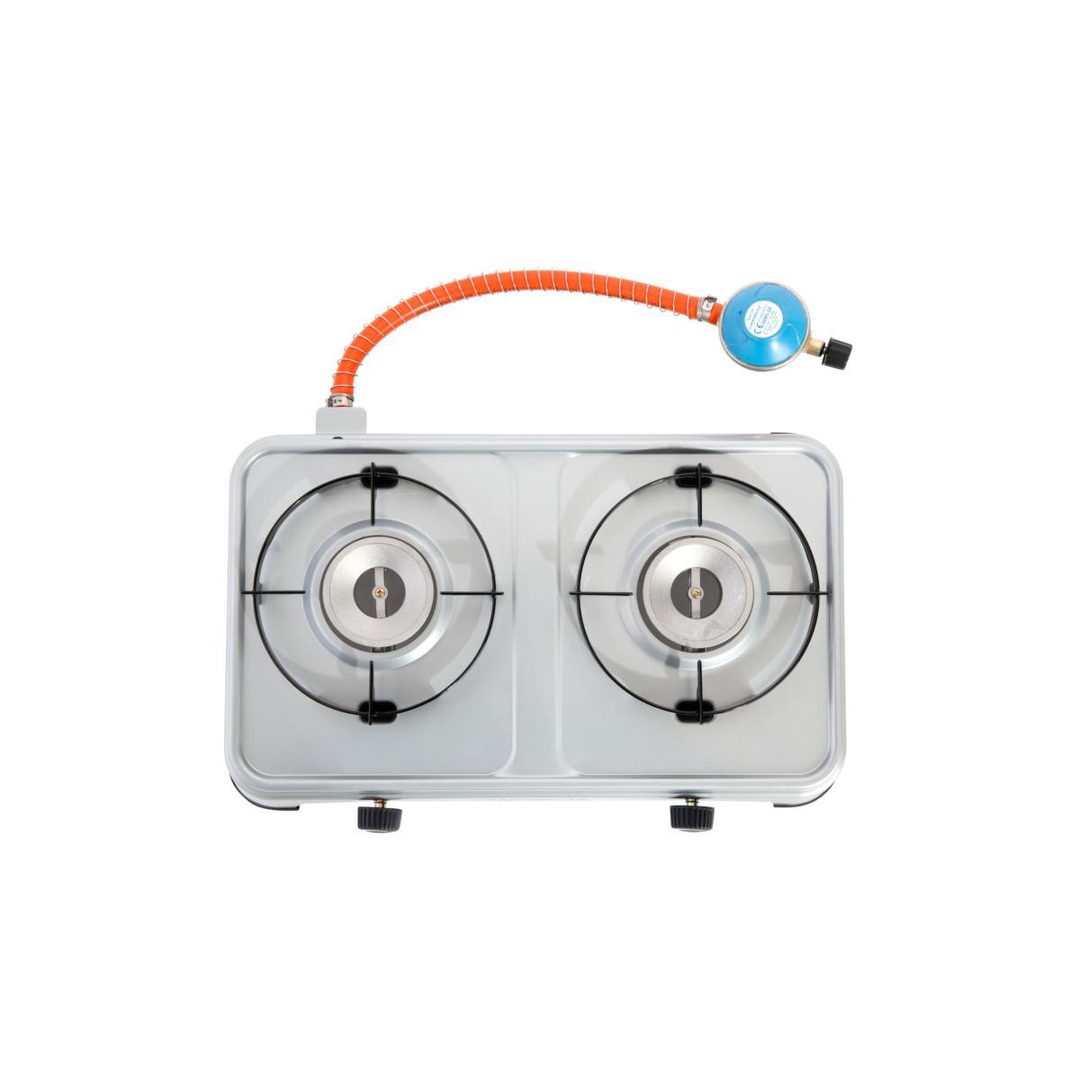 Camping Cook CV Double Burner Stove 3/7