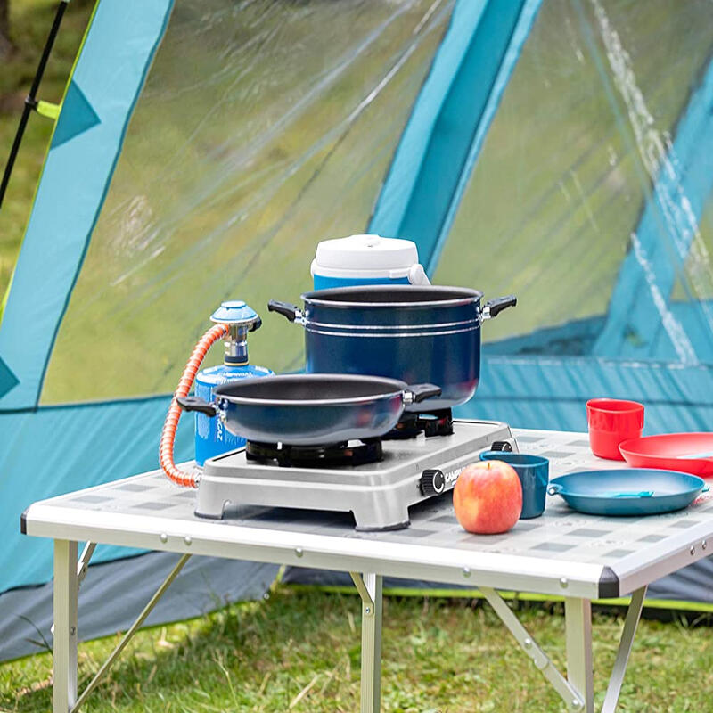 Réchaud 2 feux Camping Cook