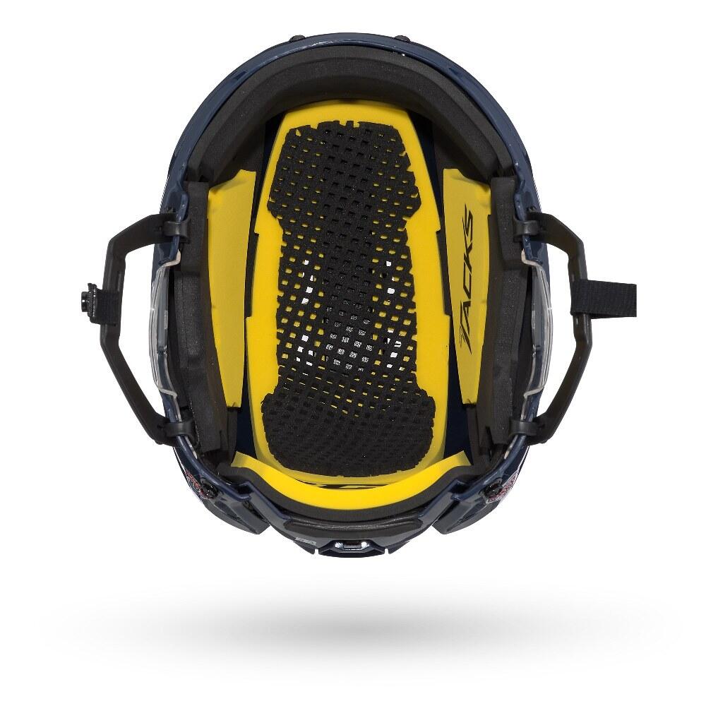 Tacks 210 Combo ijshockeyhelm - Donkerblauw - Medium - 55,5-60 cm Tacks 210 Combo ijshockeyhelm - Donkerblauw - Medium - 55,5-60 cm