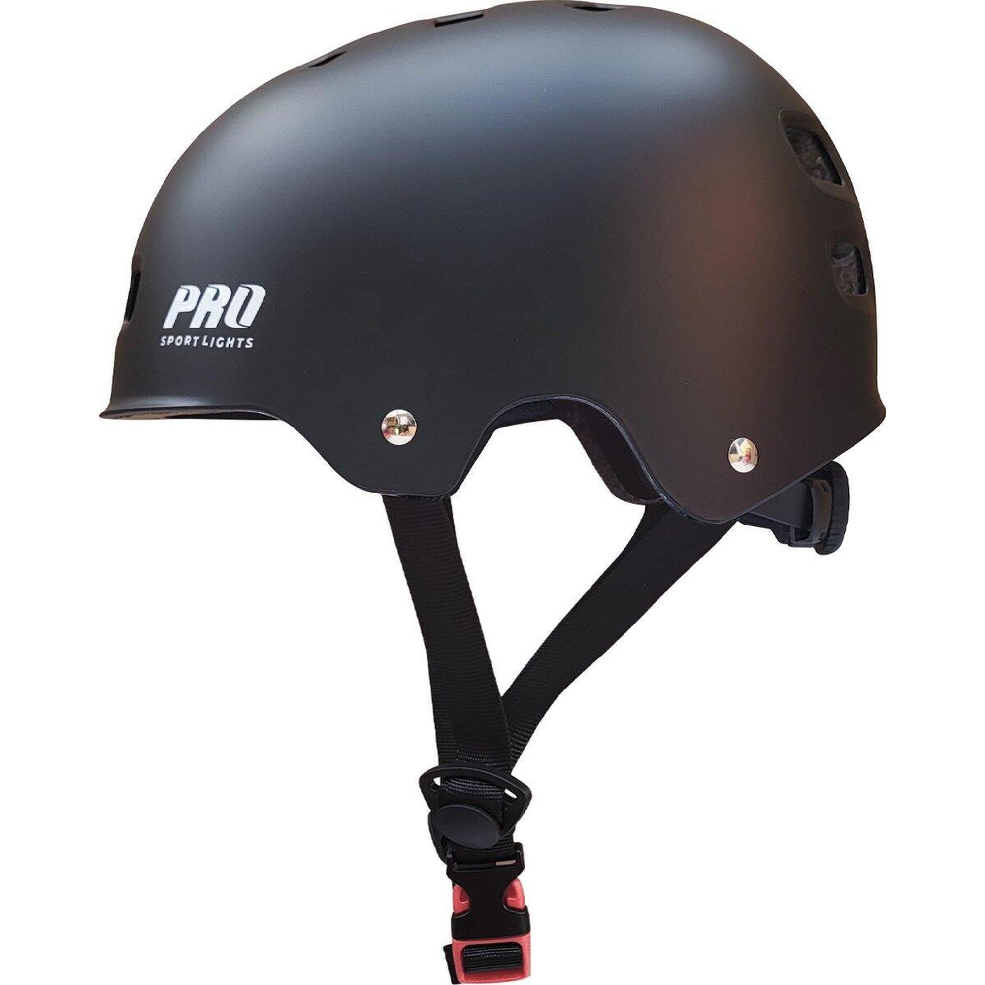 PRO SPORT LIGHTS Speed Pedelec Fietshelm - NTA 8776 - Heren/Dames - Helm E Bike Zwart