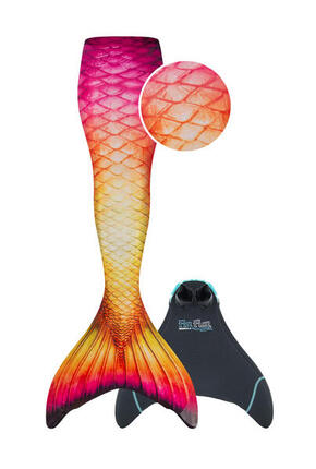 Meerjungfrauenflosse Limited Edition Hawaiian Sun für Erwachsene