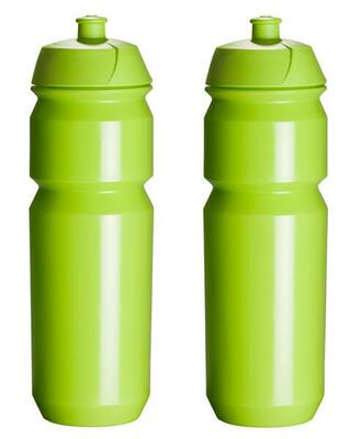 2 x drinkbus - 750 ml - groen bidon