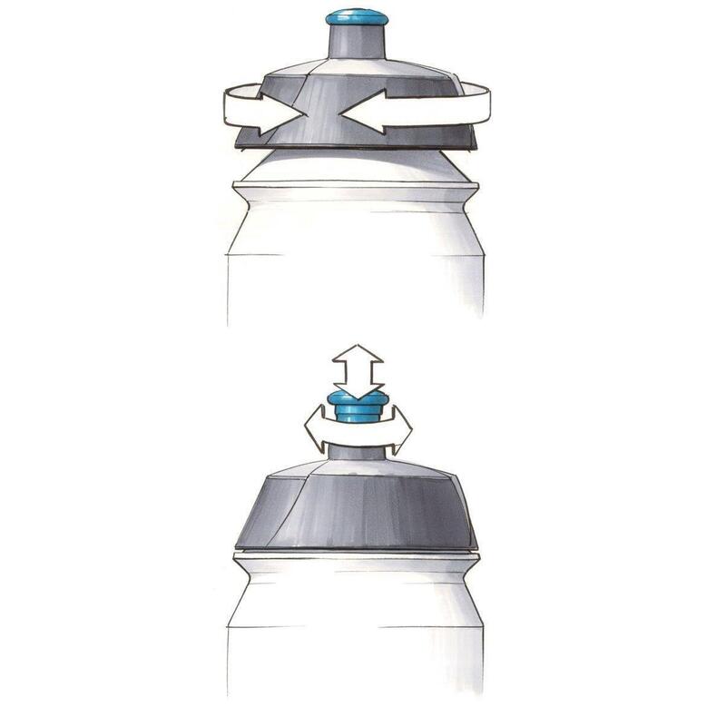 Bidon - 2x 750ml - Shiva - Blanc - Bouteille d'eau