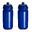 Waterfles - 2x 500ml - Shiva - Donkerblauw -  Bidon