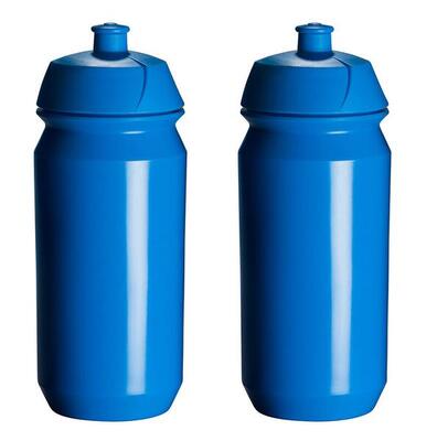 2 x bidon - 500 ml - blauw