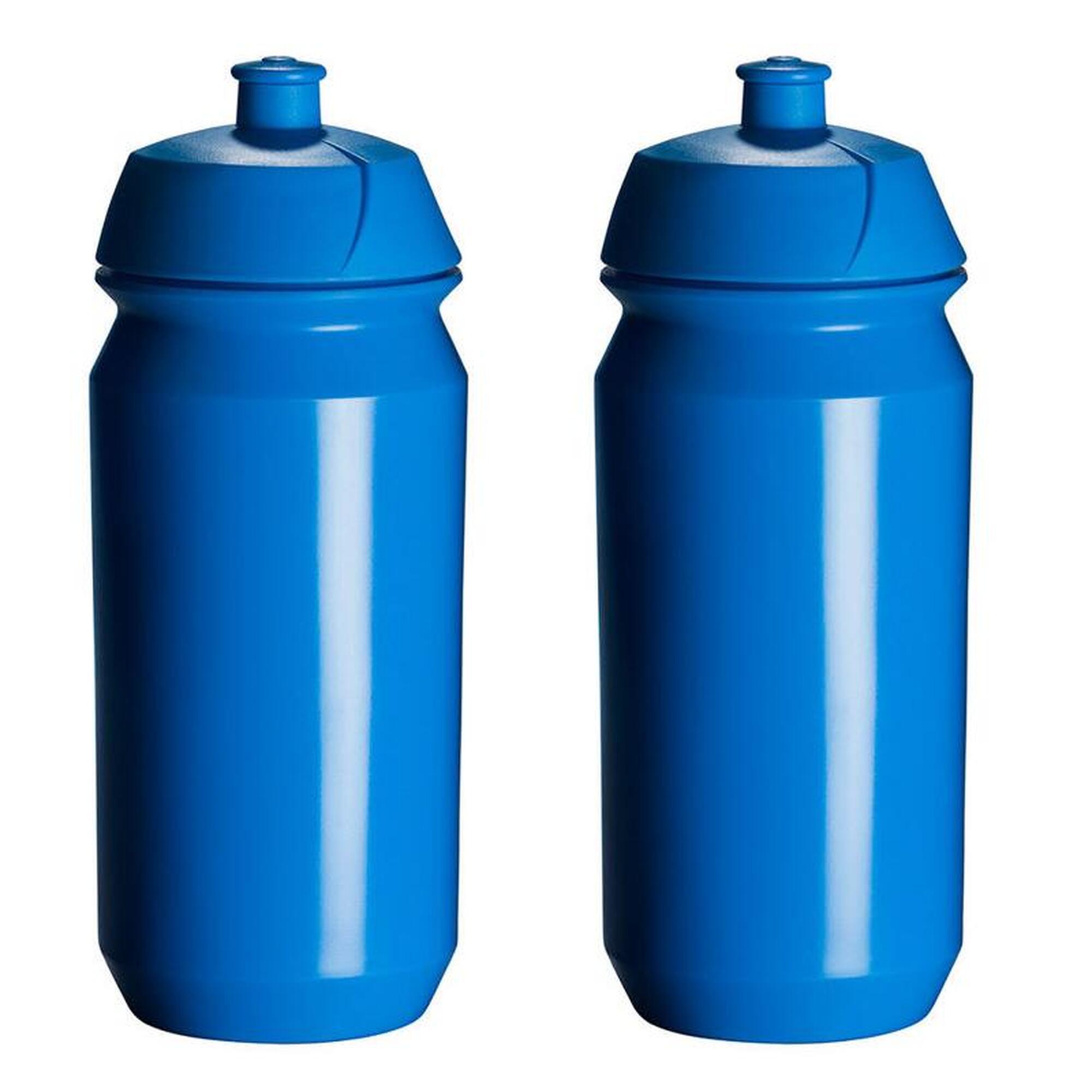 Pro Sport Lights - 2 X Bidon - 500 Ml - Bleu - Bidon - Bleu - 500 Ml - Decathlon