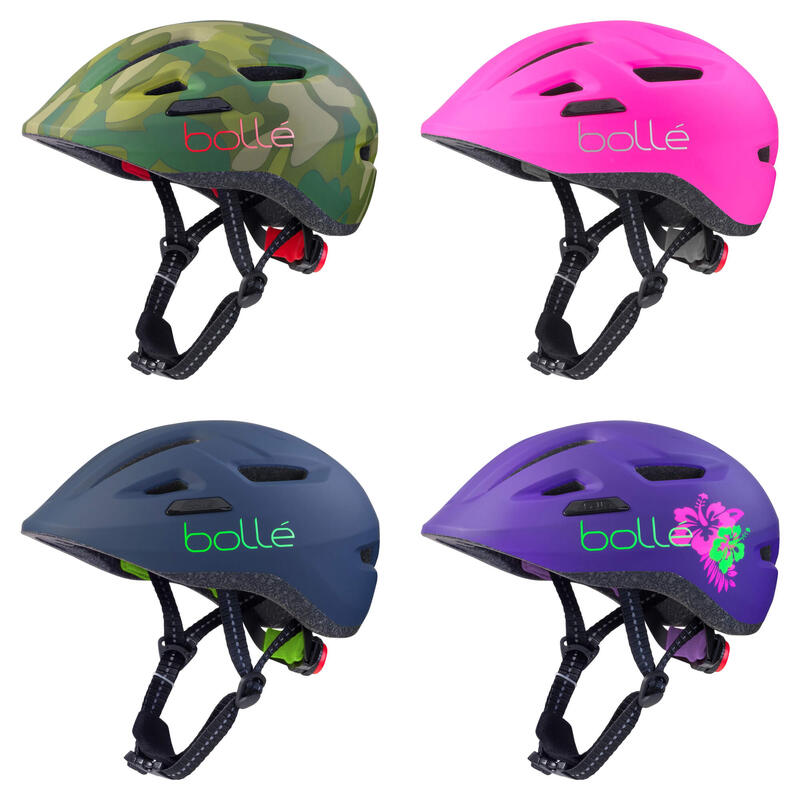 Cyklistická přilba Stance Junior 47-51 cm zelená/červená vel. XS