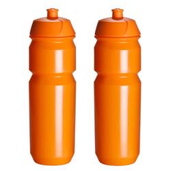 2 x Bidon - 750 ml - Orange Bouteille de boisson