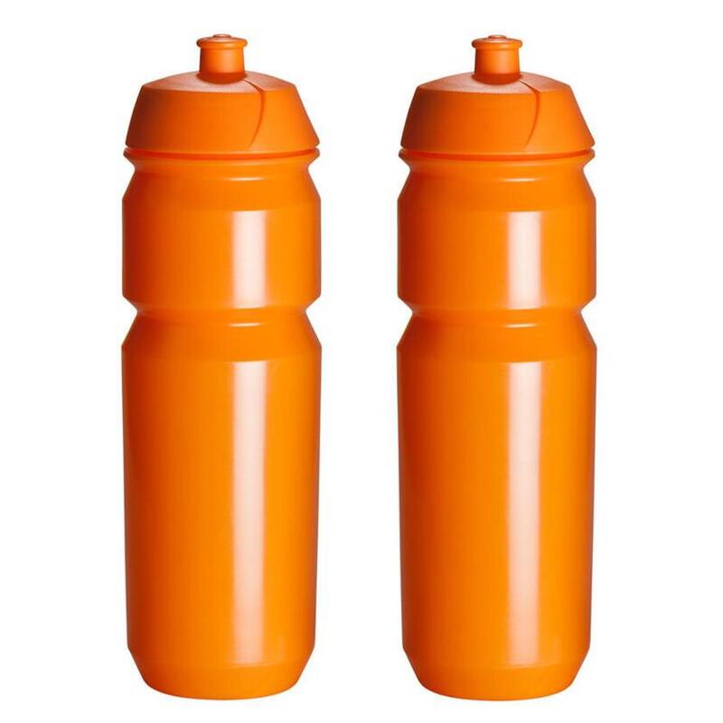 2 x Bidon - 750 ml - Orange Bouteille de boisson