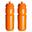 Bidon - 2x 750ml - Shiva - Orange - Bouteille d'eau