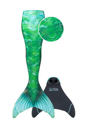 Meerjungfrauenflosse Limited Edition Island Opal für Erwachsene
