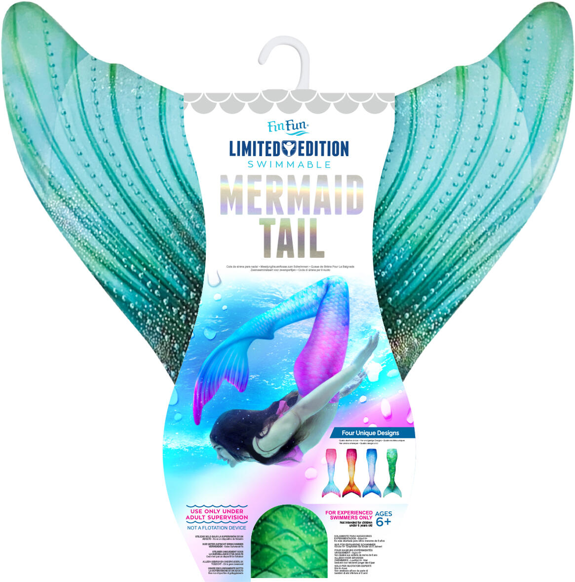 Fin Fun Meerjungfrauenflosse "Limited Edition" ISLAND OPAL 7/8